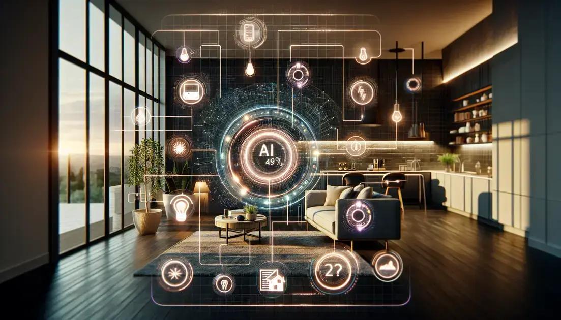 Descubra como as cargas elétricas controladas por IA revolucionam as casas inteligentes