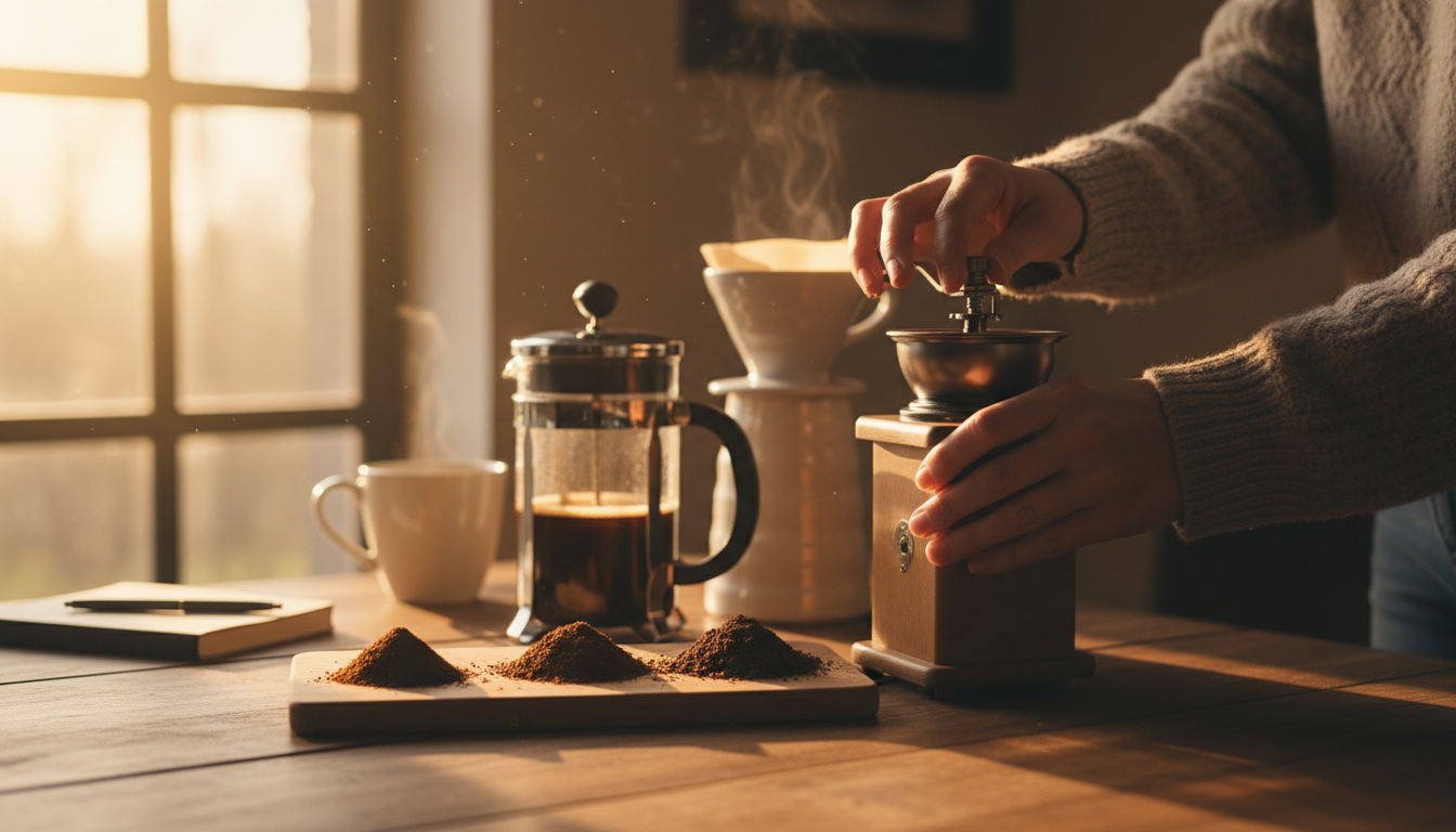 Como Ajustar a Moagem do Café para Melhor Sabor