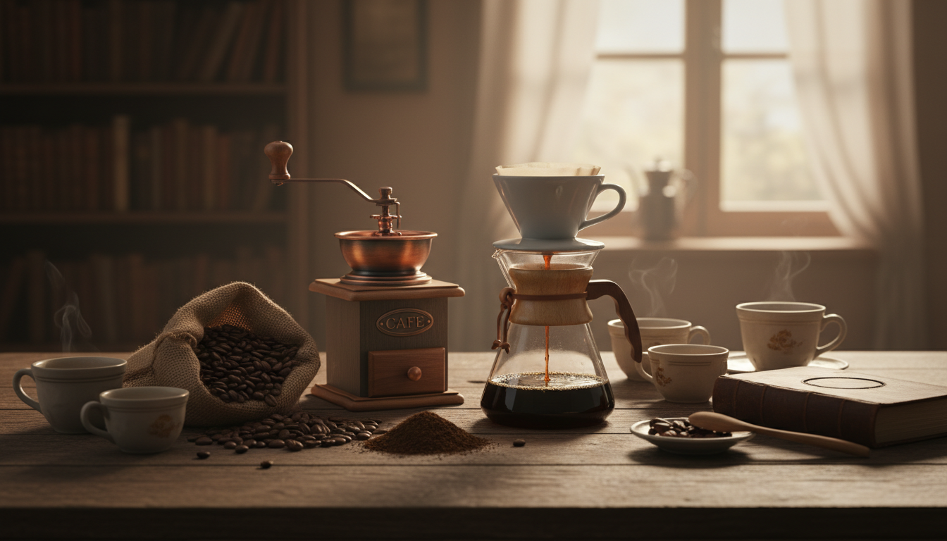 A História do Café: De Grão a Bebida