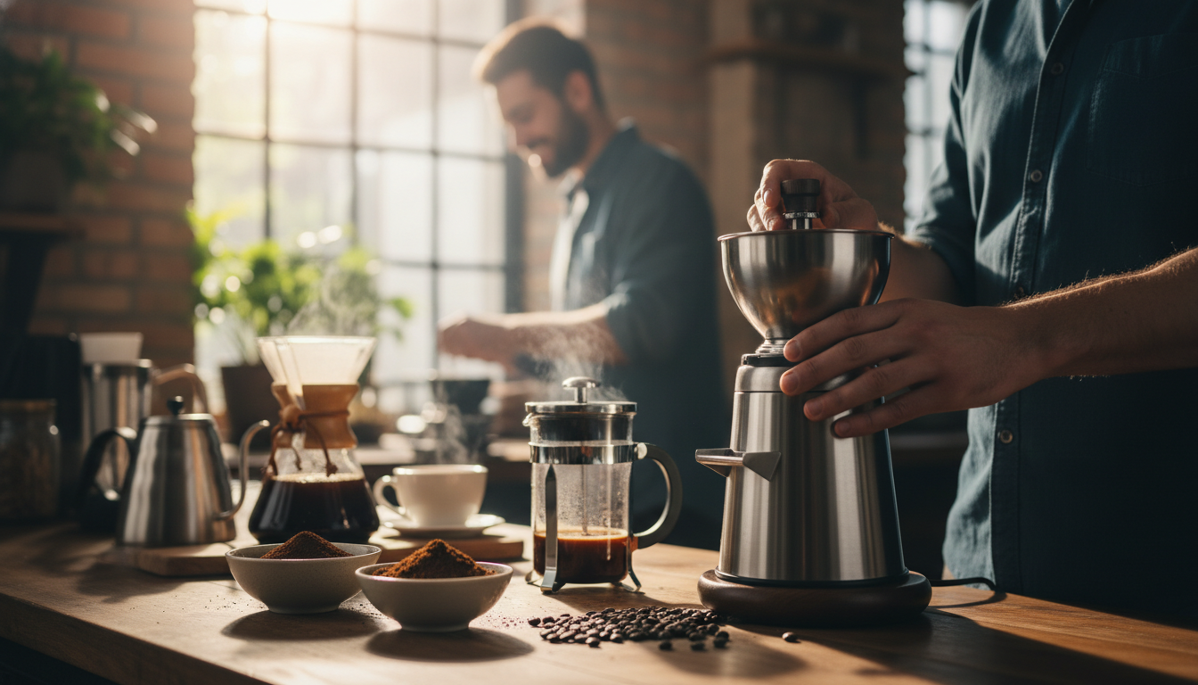 Como fazer café — Como Ajustar a Moagem do Café para Melhor Sabor