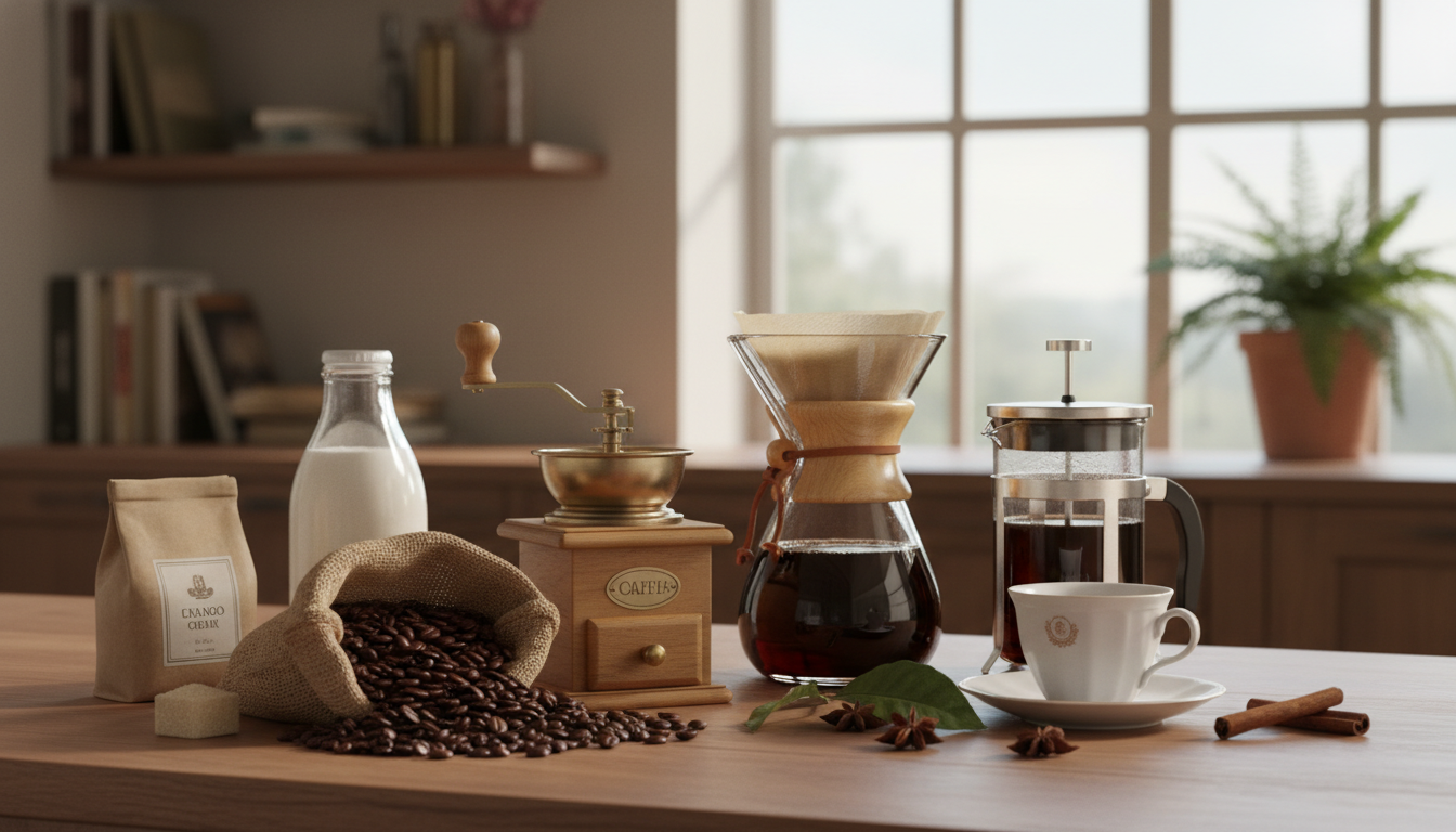 Como fazer café — Ingredientes Essenciais para um Café Perfeito